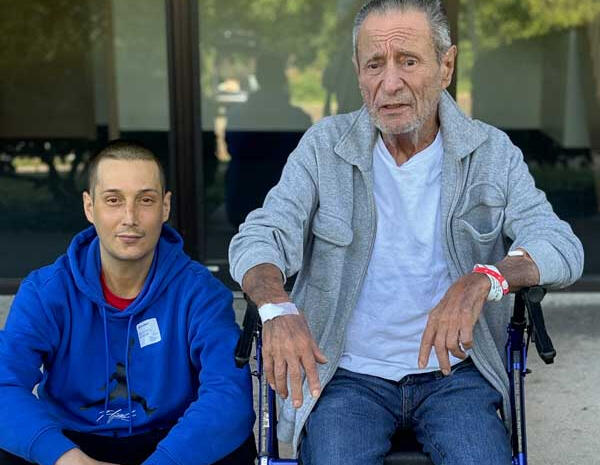 Matthew is dad's caregiver as he aged